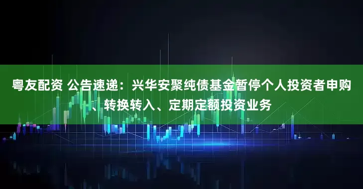 粤友配资 公告速递：兴华安聚纯债基金暂停个人投资者申购、转换转入、定期定额投资业务